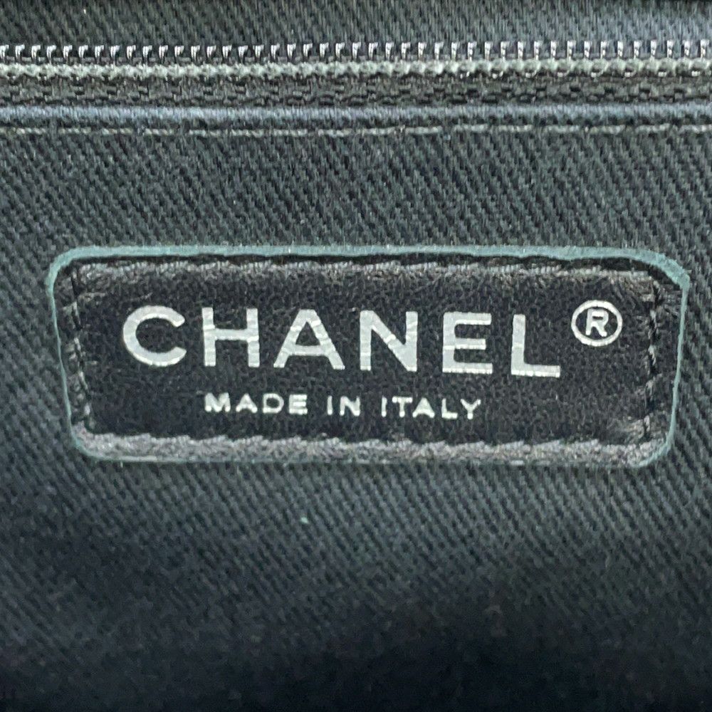 シャネル トートバッグ フレンチリビエラ A67654 2way メッシュ 黒