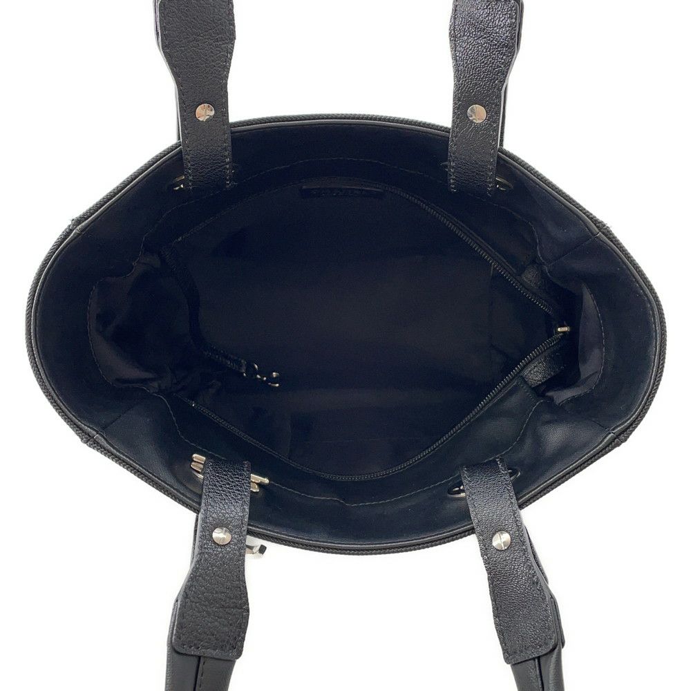 シャネル トートバッグ パリビアリッツトートPM マトラッセ ココマーク A34208 CHANEL 黒