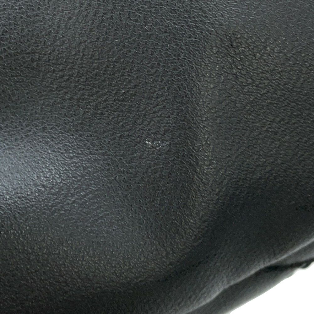 シャネル トートバッグ パリビアリッツトートPM マトラッセ ココマーク A34208 CHANEL 黒