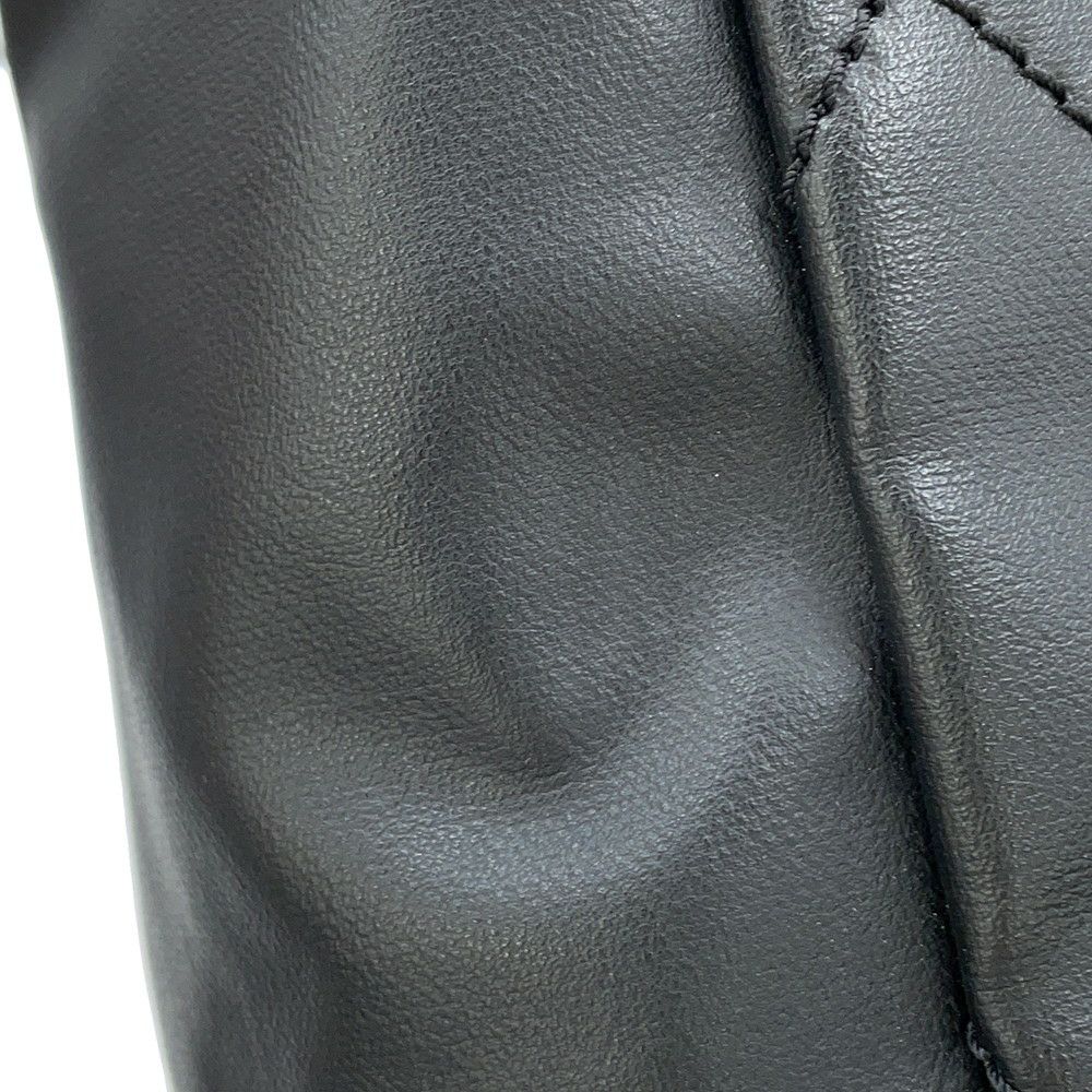 シャネル トートバッグ パリビアリッツトートPM マトラッセ ココマーク A34208 CHANEL 黒