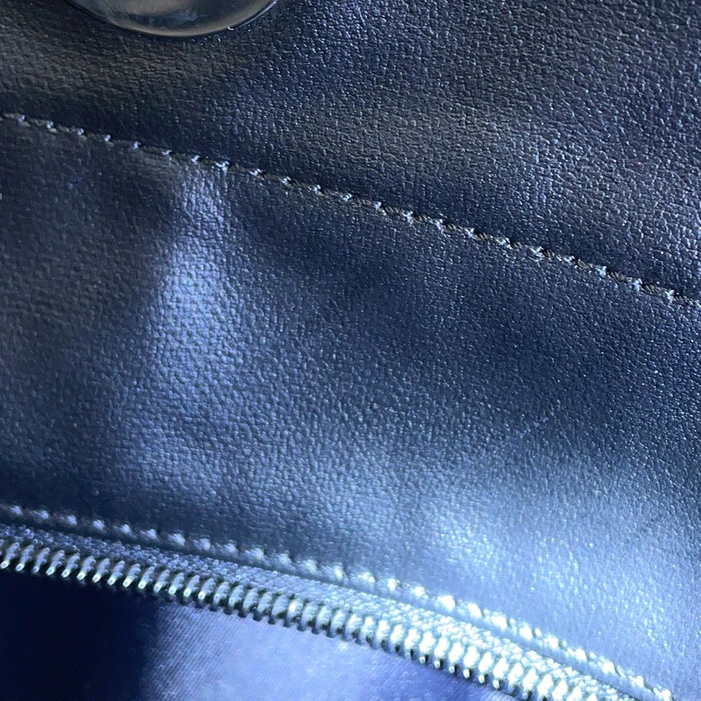 シャネル トートバッグ パリビアリッツトートPM マトラッセ ココマーク A34208 CHANEL 黒