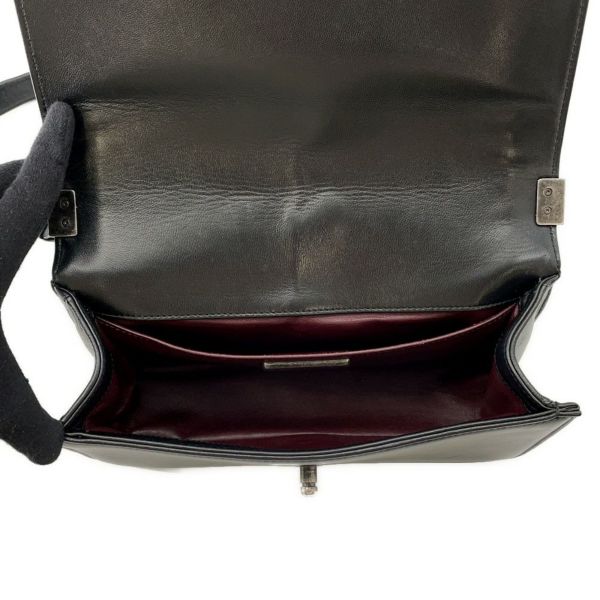 シャネル チェーンショルダーバッグ ココマーク ボーイシャネル キャビアスキン CHANEL BOY CHANEL 黒 セール品