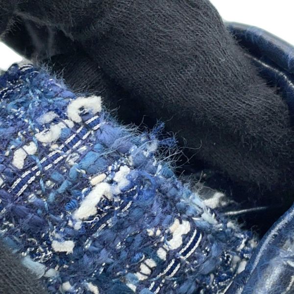 シャネル  チェーンショルダーバッグ マトラッセ ココマーク ポートベロー ツイード A46148 CHANEL 2way