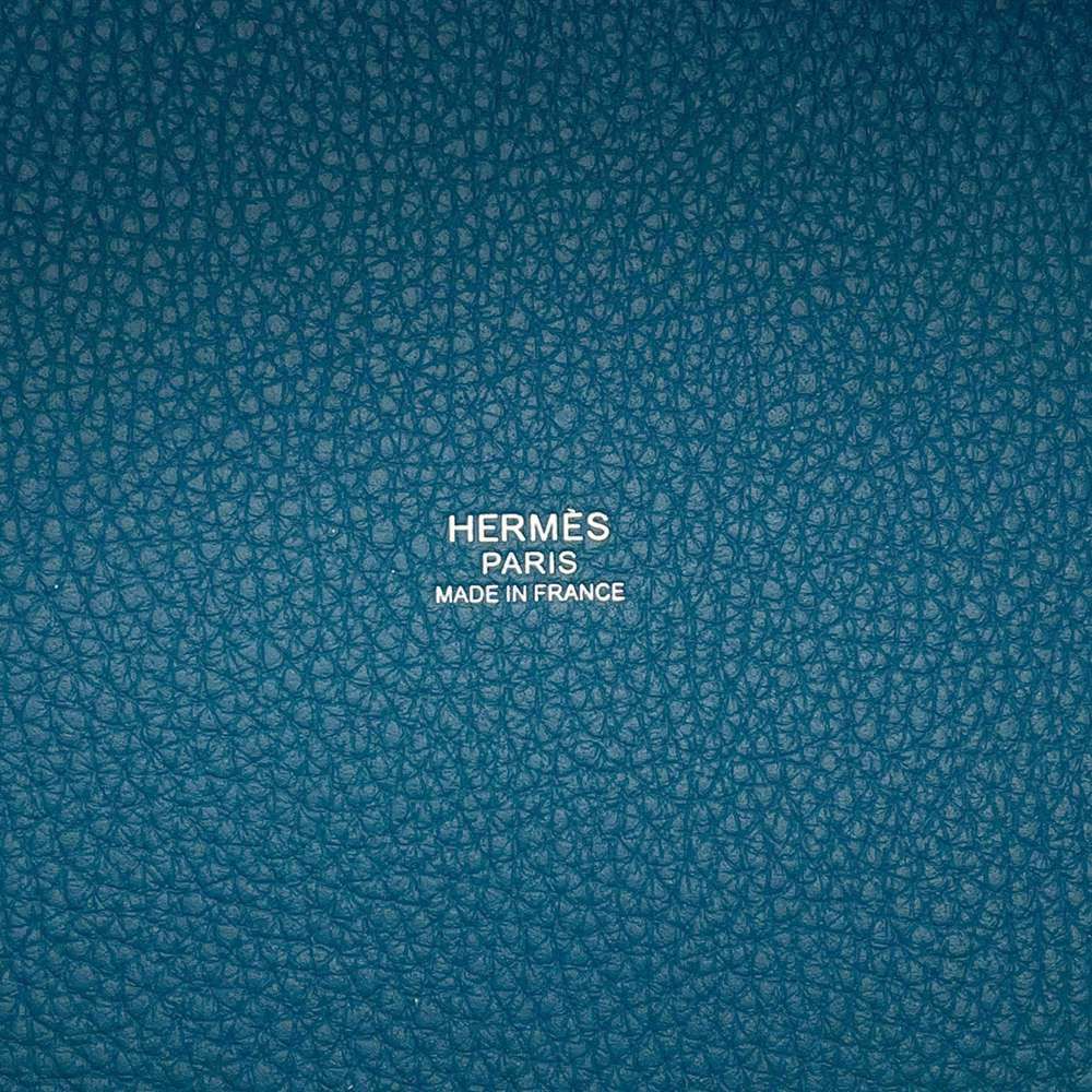 エルメス ピコタンロックMM カザック ヴェールボスフォール/ヴェールシプレ/シルバー金具 トリヨンクレマンス Y刻印