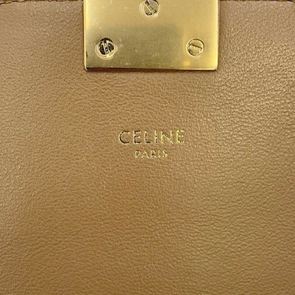 セリーヌ ショルダーバッグ Cミディアム チェーンショルダーバッグ カーフレザー 187253 CELINE ベージュ セー