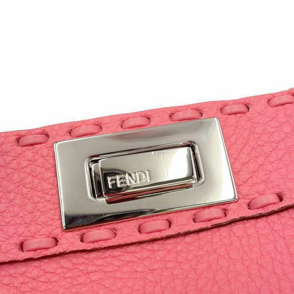 フェンディ ハンドバッグ セレリア ピーカブー アイシーユー ISEEU スモール 8BN327 FENDI 2wayショルダー ステッチ