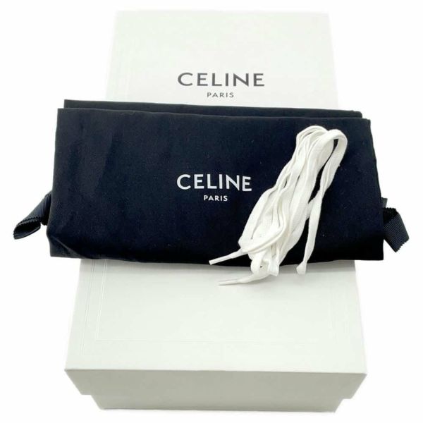 セリーヌ スニーカー ジェーン レースアップ レディースサイズ37 346272220C CELINE 靴 白