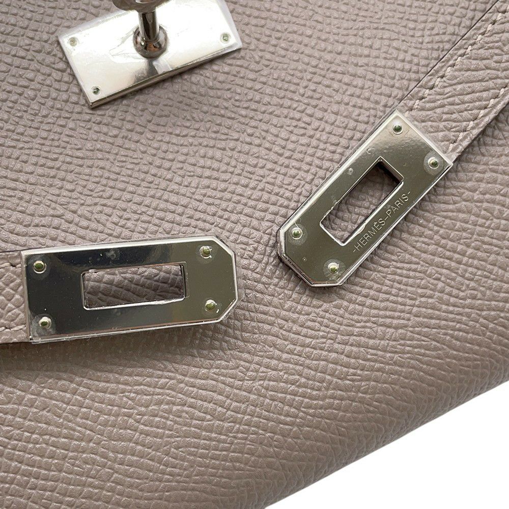 エルメス 長財布 ケリーウォレット ロング ヴェルソ グリアスファルト/ブルーインディゴ/シルバー金具 エプソン A刻印