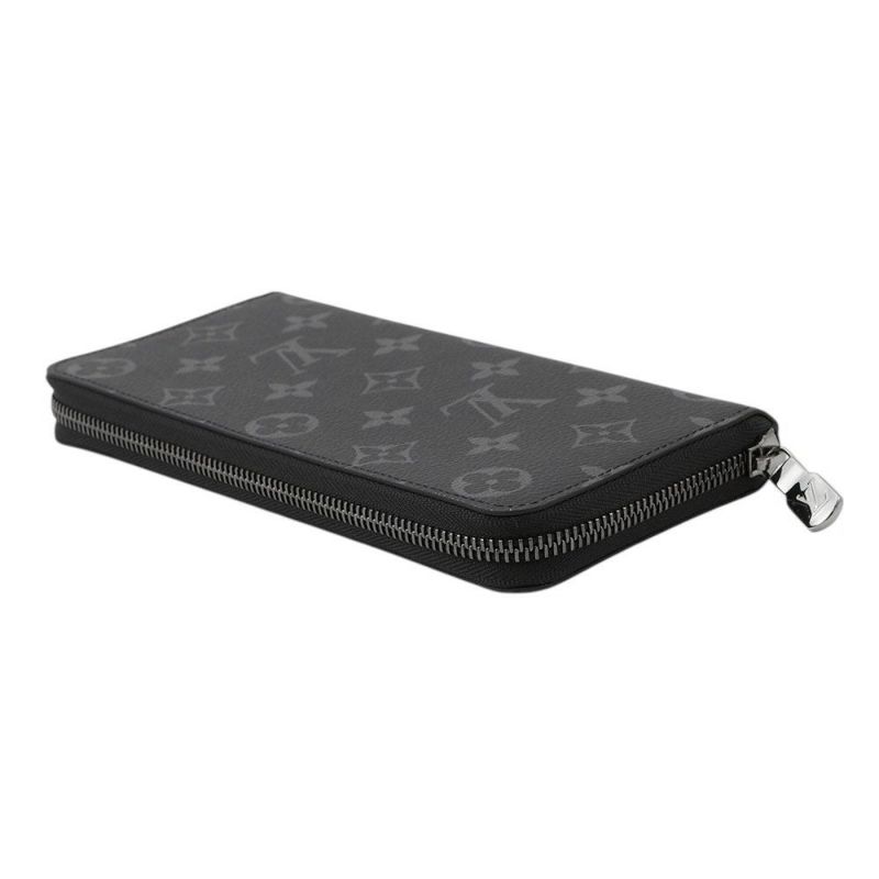 ルイヴィトン 長財布 モノグラム・エクリプス ジッピーウォレット・ヴェルティカル M62295 LOUIS VUITTON 黒 ブラック