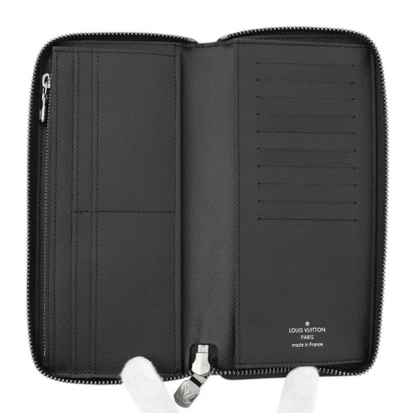 ルイヴィトン 長財布 モノグラム・エクリプス ジッピーウォレット・ヴェルティカル M62295 LOUIS VUITTON 黒 ブラック