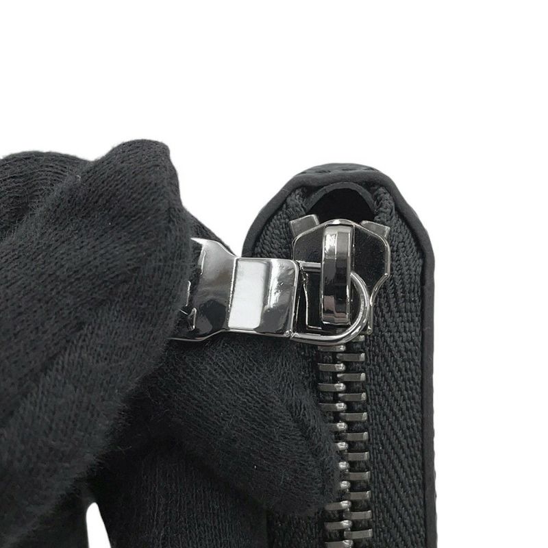 ルイヴィトン 長財布 モノグラム・エクリプス ジッピーウォレット・ヴェルティカル M62295 LOUIS VUITTON 黒 ブラック
