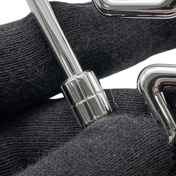 エルメス キーホルダー H・トゥ・スピード シルバー金具 HERMES キーリング