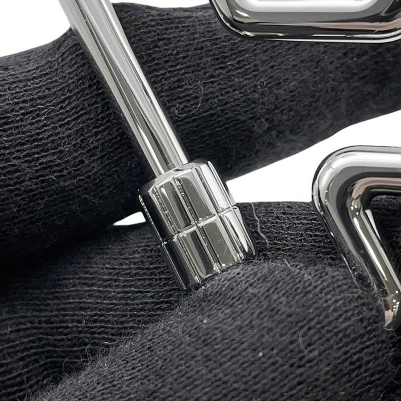 エルメス キーホルダー H・トゥ・スピード シルバー金具 HERMES キーリング