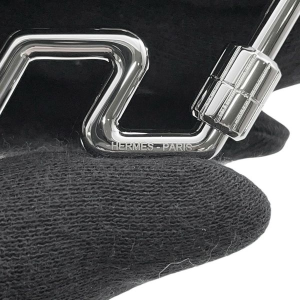 エルメス キーホルダー H・トゥ・スピード シルバー金具 HERMES キーリング