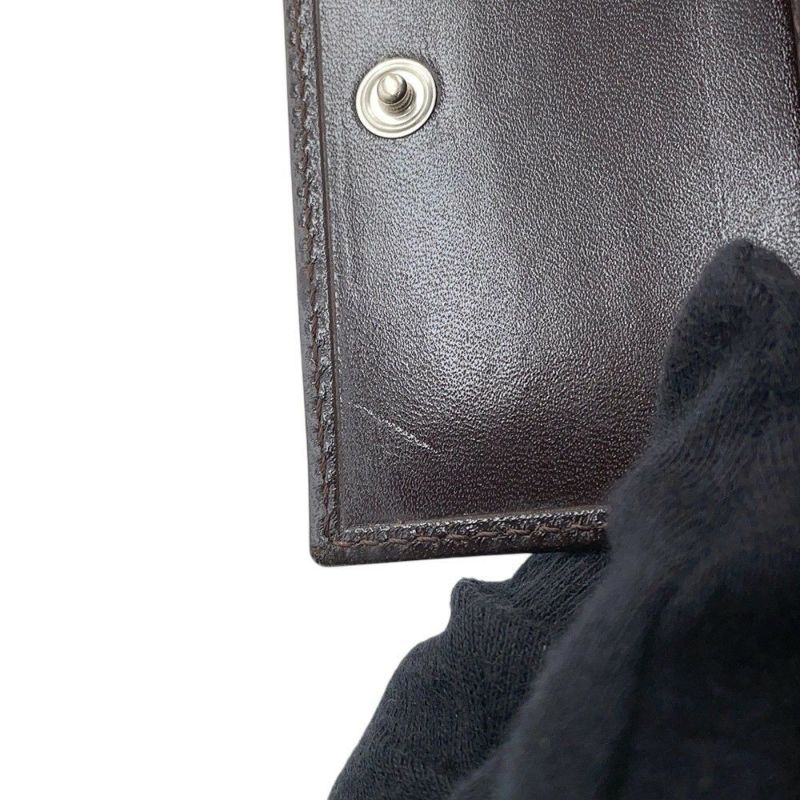 フェンディ 二つ折り財布 ズッカ柄 キャンバス レザー FENDI