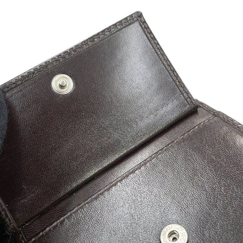 フェンディ 二つ折り財布 ズッカ柄 キャンバス レザー FENDI