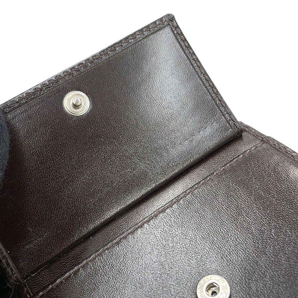 フェンディ 二つ折り財布 ズッカ柄 キャンバス レザー FENDI
