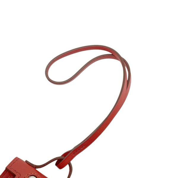 エルメス チャーム ビジュードサック ケリードール サンギーヌ/ナタ/ローズサクラ/キャラメル/ゴールド金具 タデラクト/シェブルミゾル Z刻印