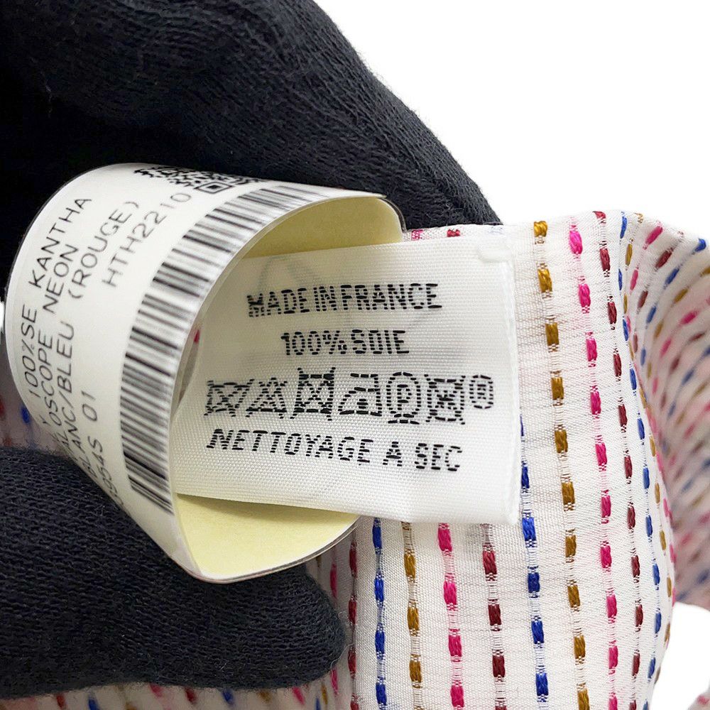 エルメス スカーフ ツイリー シュヴァロスコープ ネオン ポワンティエ 刺繍 シルク HERMES 2023春夏