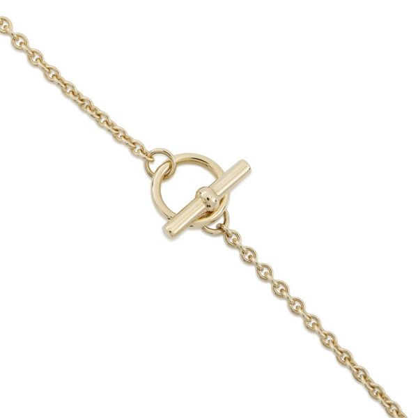 エルメス ネックレス ペンダント ミニ・マイヨン PM HERMES アクセサリー 黒