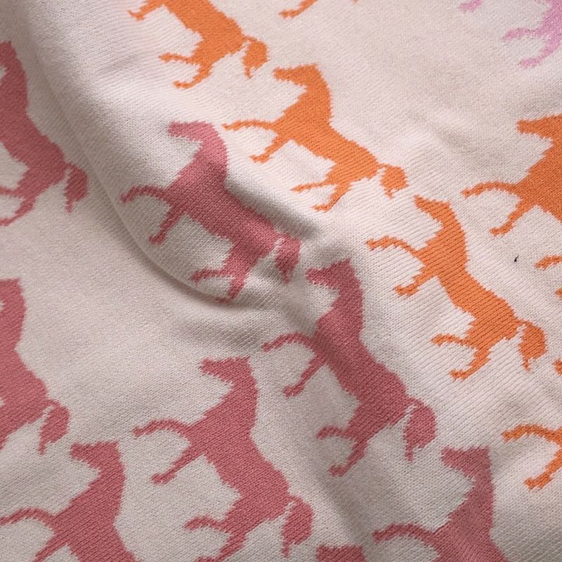 エルメス ブランケット カヴァル カラー コットン HERMES ベビー 毛布