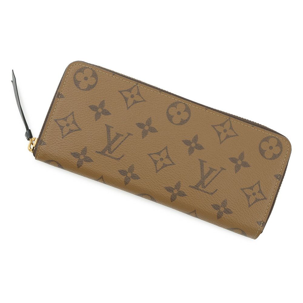 ルイヴィトン 長財布 モノグラム・リバース ポルトフォイユ・クレマンス M82336 LOUIS VUITTON 黒