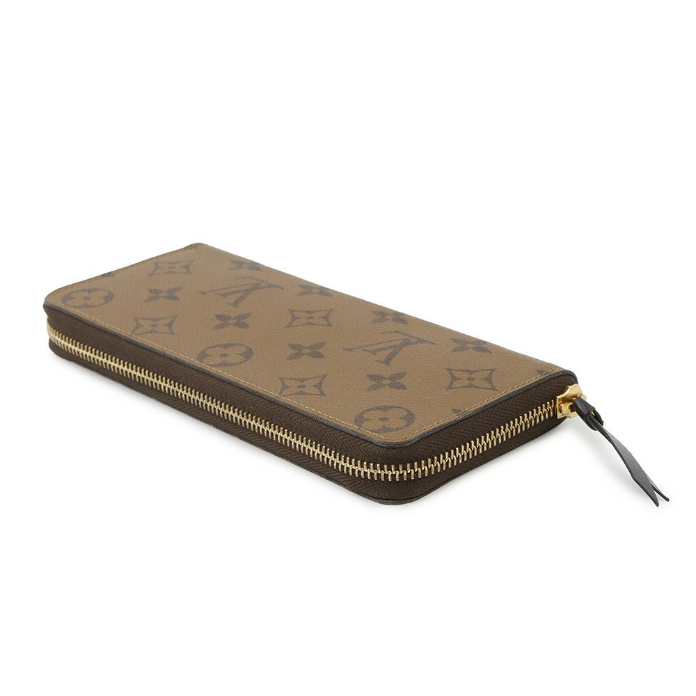 ルイヴィトン 長財布 モノグラム・リバース ポルトフォイユ・クレマンス M82336 LOUIS VUITTON 黒