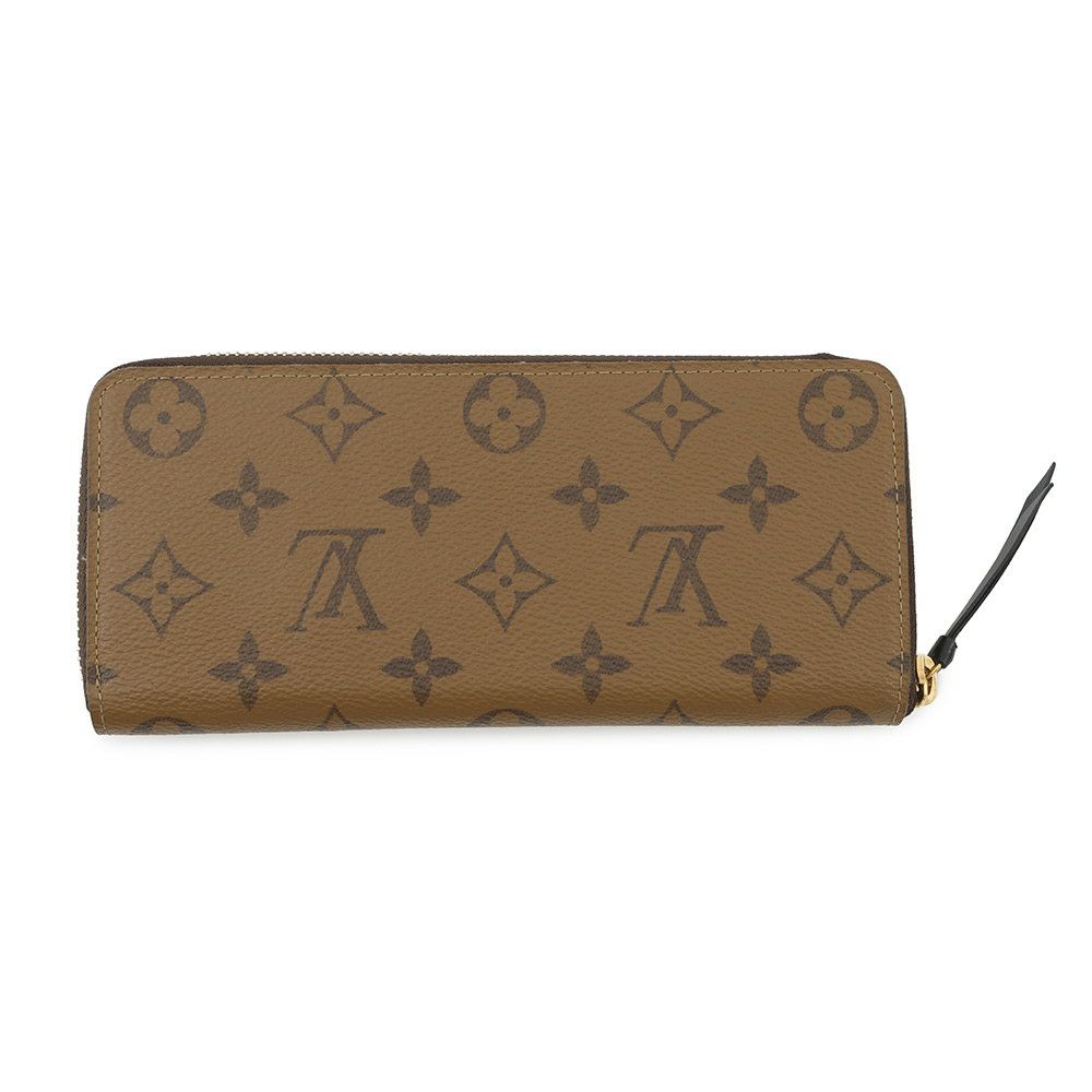 ルイヴィトン 長財布 モノグラム・リバース ポルトフォイユ・クレマンス M82336 LOUIS VUITTON 黒