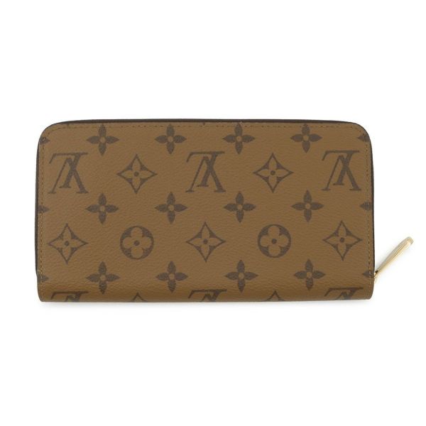 ルイヴィトン 長財布 モノグラム・リバース ジッピー・ウォレット M82444 LOUIS VUITTON 黒