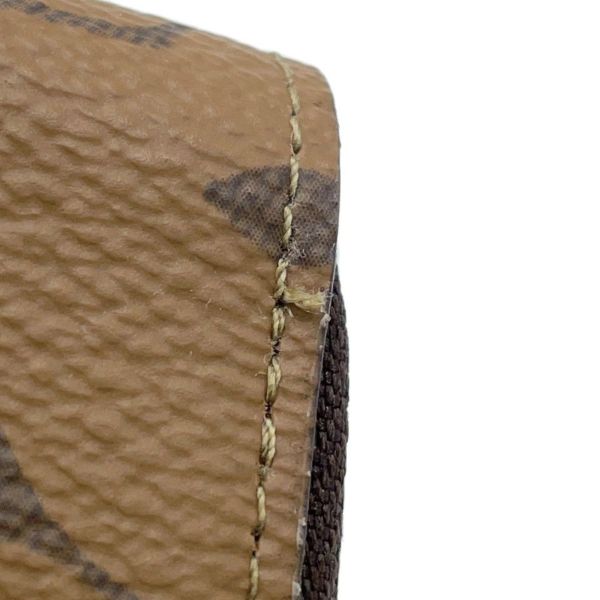 ルイヴィトン 長財布 モノグラム・リバース ジッピー・ウォレット M82444 LOUIS VUITTON 黒