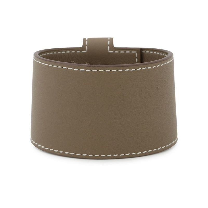 エルメス ブレスレット ケリーツイストGM エトゥープ/ゴールド金具 スイフト U刻印 サイズT3