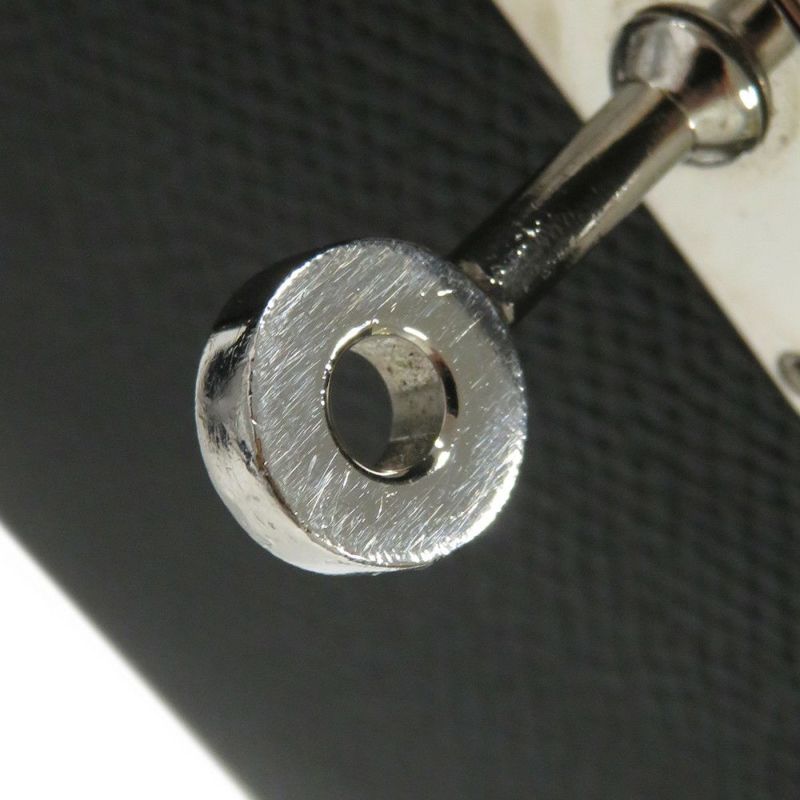 エルメス 長財布 ケリーウォレット ロング ブラック/シルバー金具 エプソン C刻印 HERMES 黒