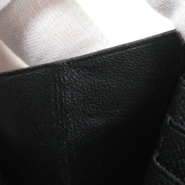 エルメス 長財布 ケリーウォレット ロング ブラック/シルバー金具 エプソン C刻印 HERMES 黒