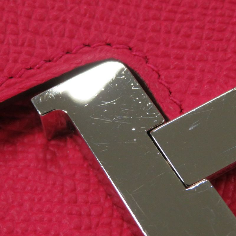 エルメス 長財布 コンスタンス ロング ローズエクストリーム/シルバー金具 エプソン A刻印 HERMES 財布 ウォレット