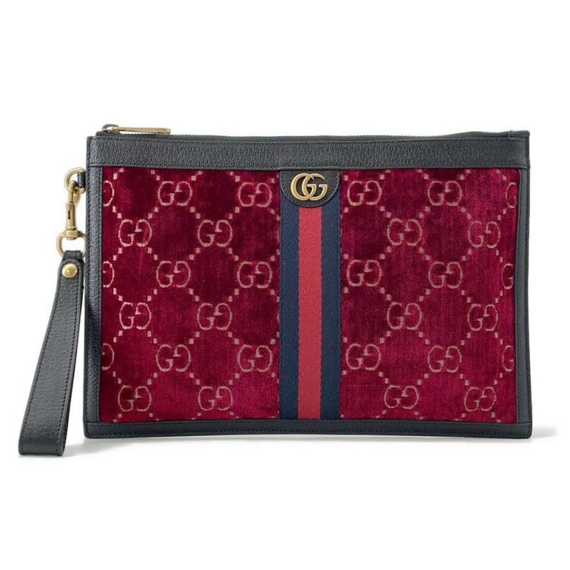グッチ クラッチバッグ GGベルベット 575371 GUCCI セカンドバッグ ポーチ