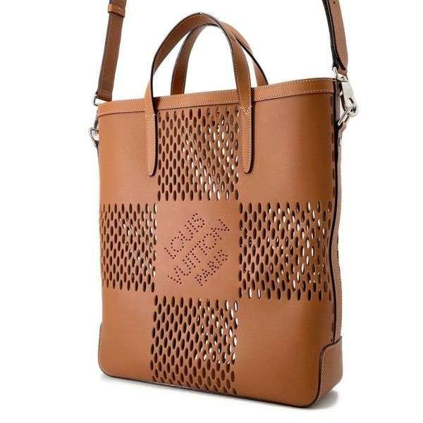 ルイヴィトン トートバッグ ノマド・レザー カバNS M85130 LOUIS VUITTON  ショルダーバッグ 2way ポーチ付き