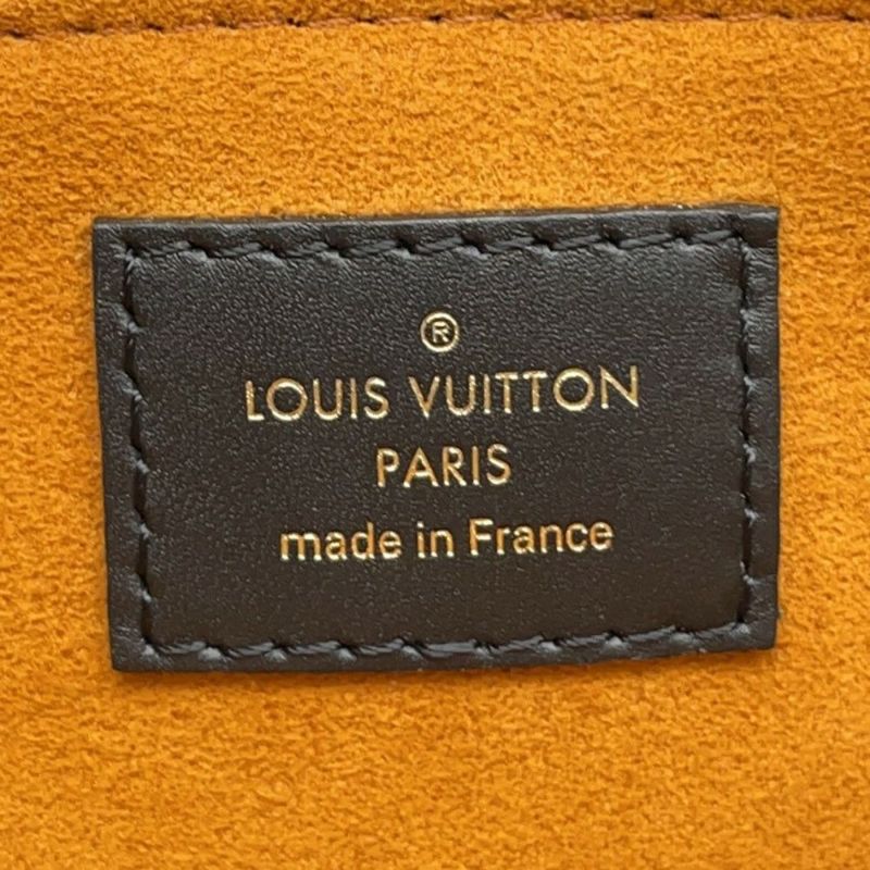 ルイヴィトン トートバッグ モノグラム・アンプラント オンザゴーGM M44925 LOUIS VUITTON 2wayショルダー 黒 ブラック