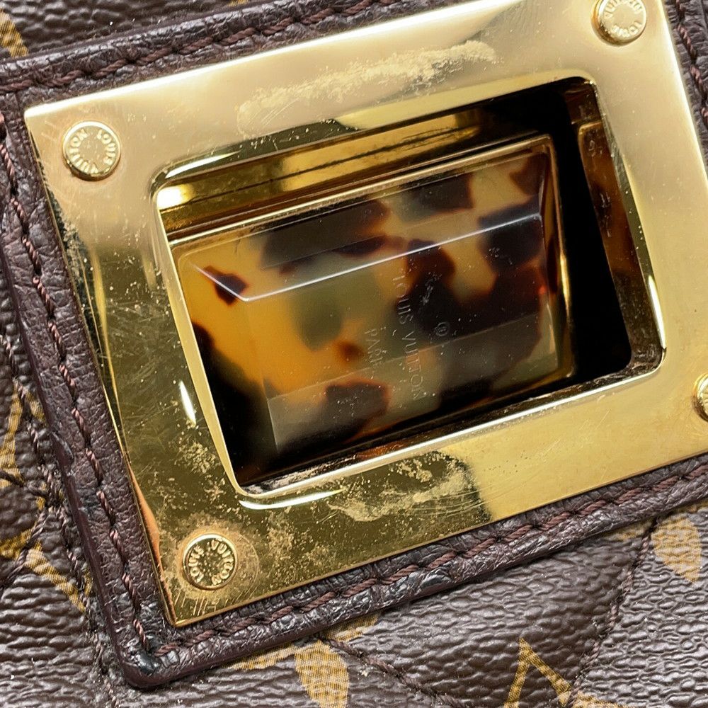 ルイヴィトン ハンドバッグ モノグラム・エトワール/パイソン/オーストリッチ エキゾチックトートGM M40401 LOUIS VUITTON