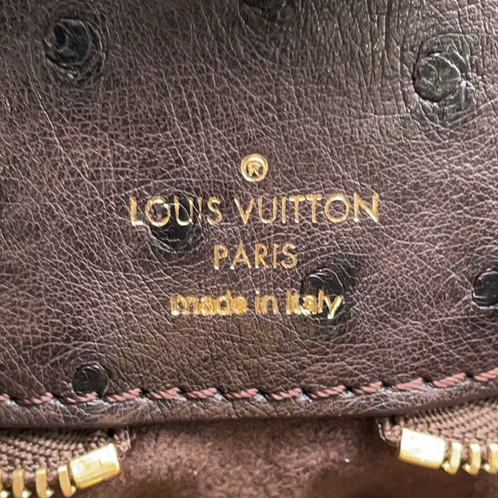 ルイヴィトン ハンドバッグ モノグラム・エトワール/パイソン/オーストリッチ エキゾチックトートGM M40401 LOUIS VUITTON