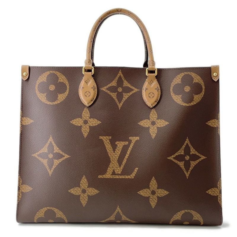 ルイヴィトン トートバッグ モノグラム・リバース/モノグラム・ジャイアント オンザゴーGM M44576 LOUIS VUITTON 2way