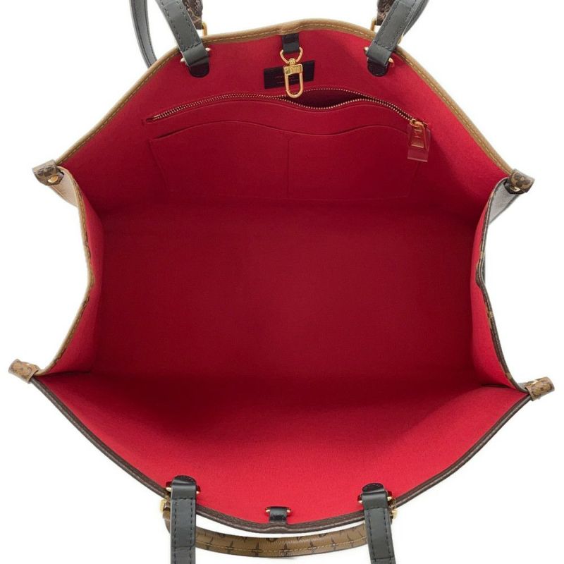 ルイヴィトン トートバッグ モノグラム・リバース/モノグラム・ジャイアント オンザゴーGM M44576 LOUIS VUITTON 2way