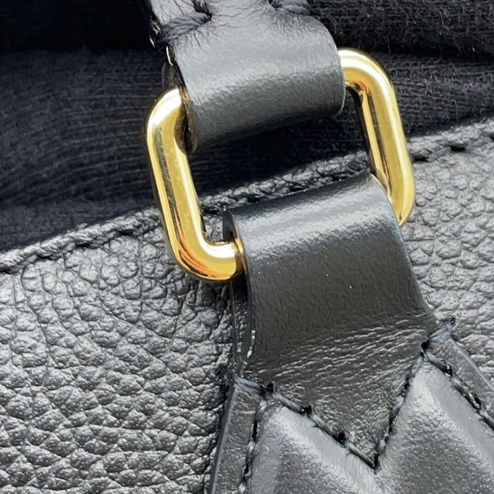ルイヴィトン ハンドバッグ モノグラム・アンプラント オンザゴー EW M23640 LOUIS VUITTON 3way 黒 ブラック