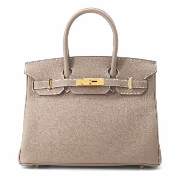 ☆エルメス バーキン30 エトゥープ/ゴールド金具 トゴ W刻印 HERMES Birkin ハンドバッグ |  中古・新品ブランド販売ギャラリーレア公式通販