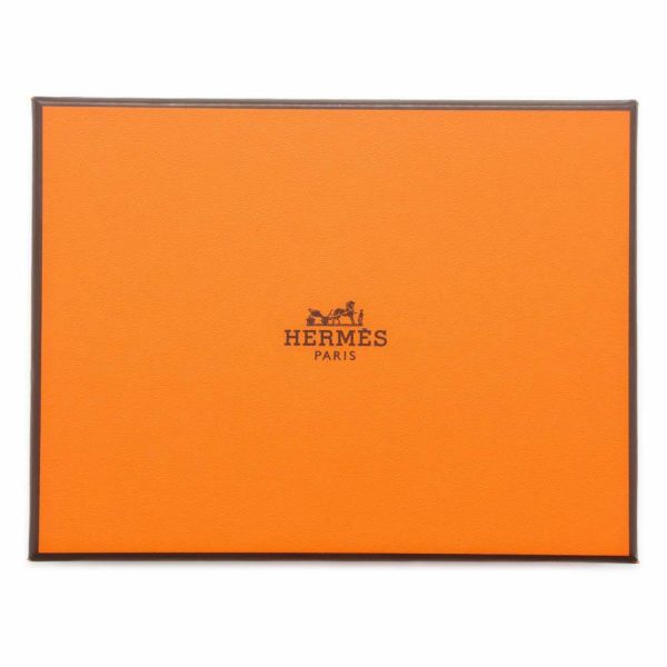 エルメス コインケース アザップコンパクト シルクインブルードプリュス/シルバー金具 ヴォーエプソン B刻印