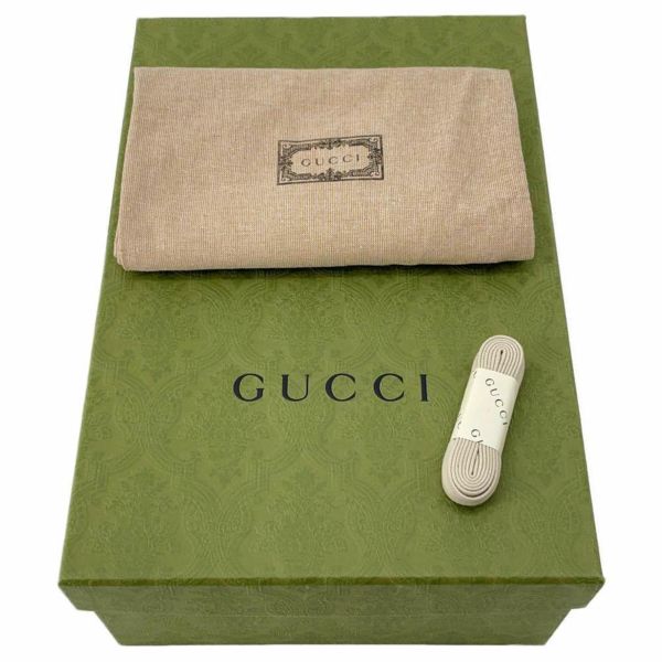 グッチ スニーカー テニス 1977 ローカット GGキャンバス メンズサイズ7 745997 GUCCI 靴 白