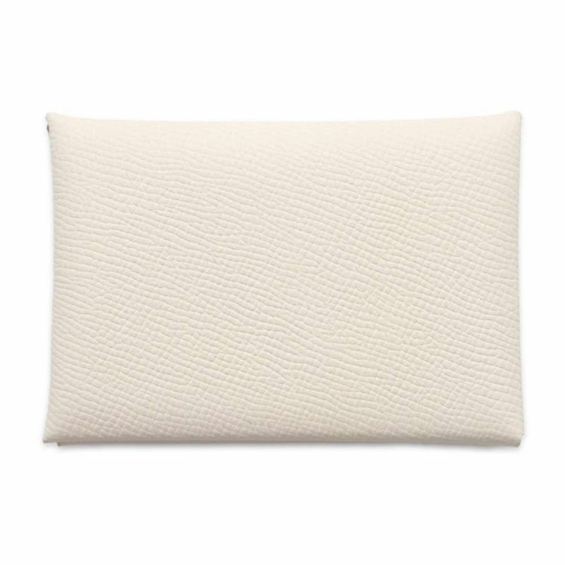 エルメス コインケース カルヴィ デュオ クレ/シルバー金具 ヴォーエプソン U刻印 HERMES 小銭入れ