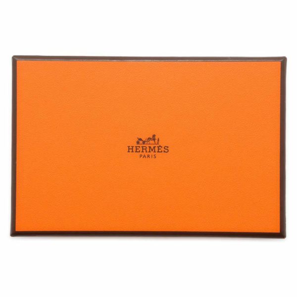 エルメス コインケース カルヴィ デュオ クレ/シルバー金具 ヴォーエプソン U刻印 HERMES 小銭入れ