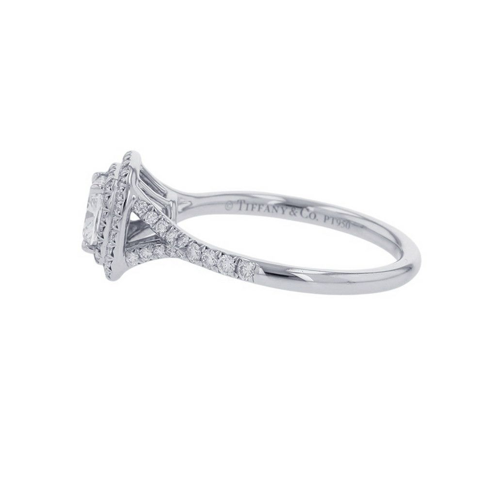 ティファニー リング ソレスト リング ダイヤモンド 0.71ct Pt950プラチナ リングサイズ約14号 Tiffany&Co. 指輪
