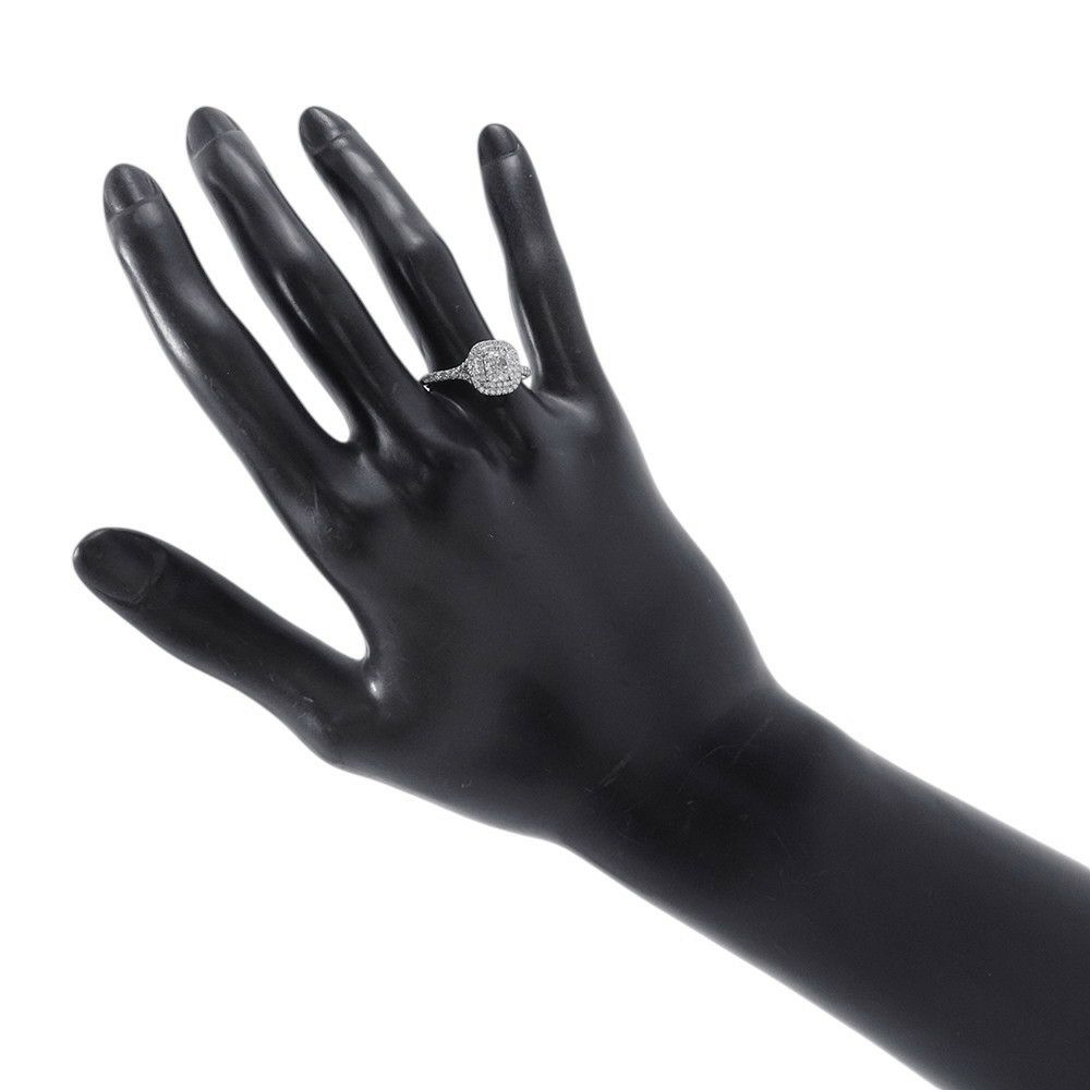 ティファニー リング ソレスト リング ダイヤモンド 0.71ct Pt950プラチナ リングサイズ約14号 Tiffany&Co. 指輪