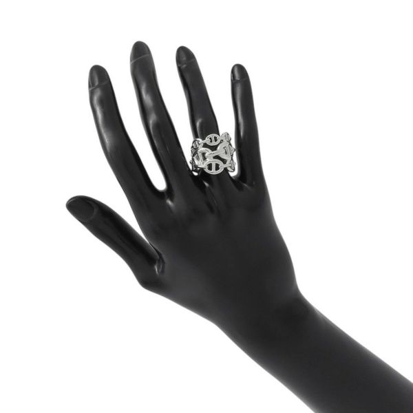 エルメス リング シェーヌダンクル アンシェネGM Enchainee SV925シルバー リングサイズ52 HERMES 指輪